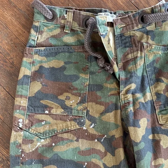 We The Free Camouflage Ankle Pants - Picture 3 of 7